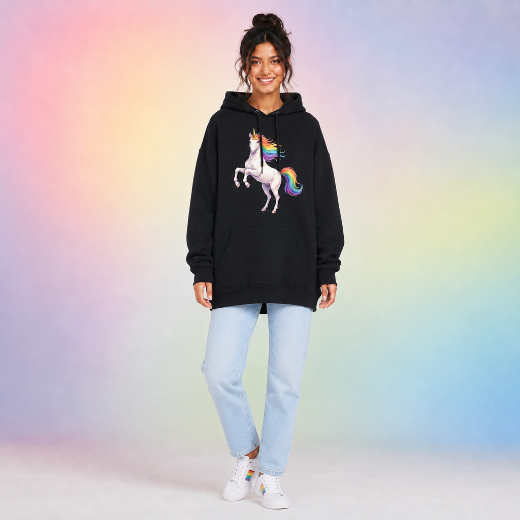 Classic Rainbow Unicorn Hoodie