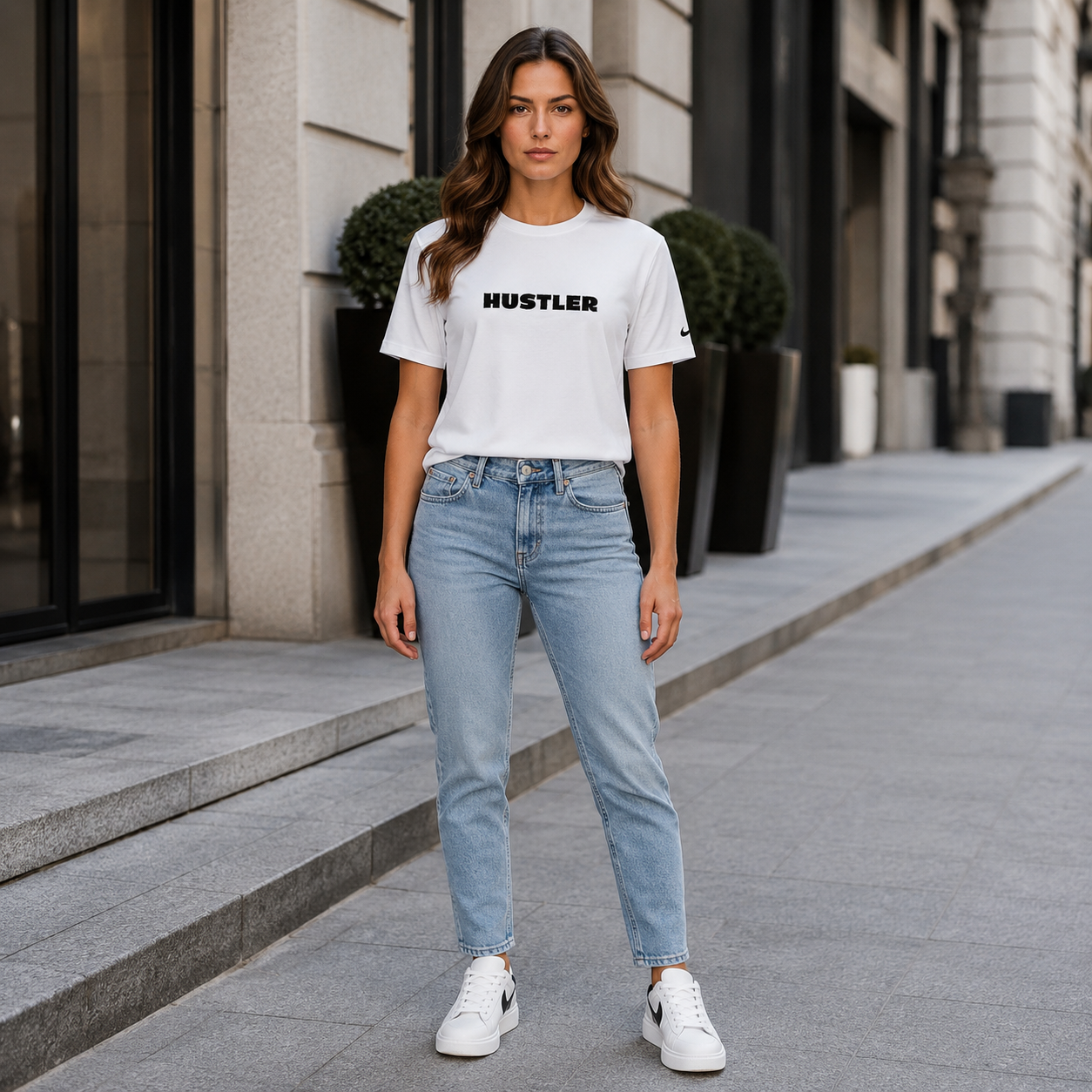 HUSTLER NIKE Premium Branded Performance T-Shirt