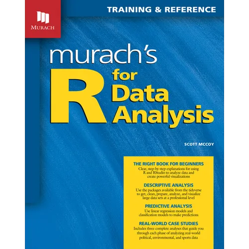 Murach's R for Data Analysis - Paperback