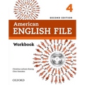 American English File Second Edition: Level 4 Workbook: With Ichecker [With CD (Audio)] - Paperback