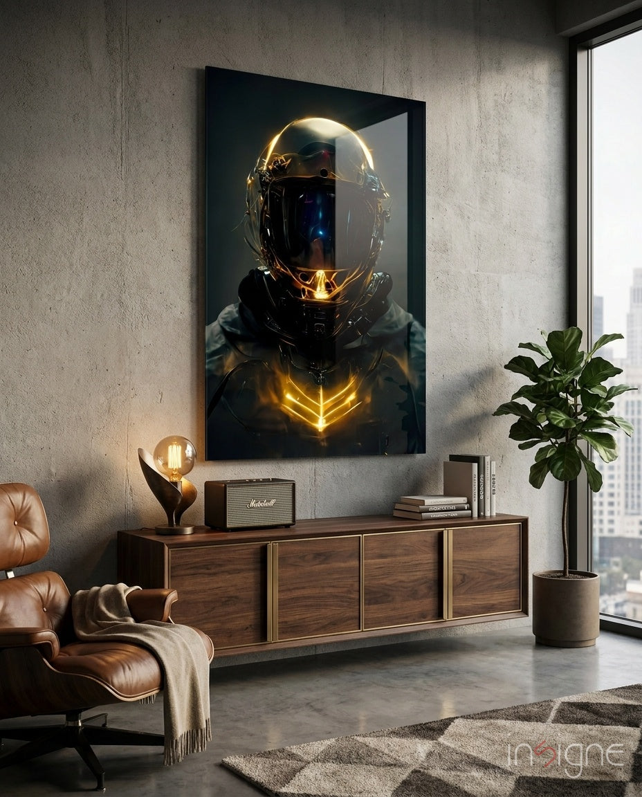 Back to the Space Glass Art  || Designer Collection