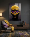 Skull Glass Art  || Designers Collection