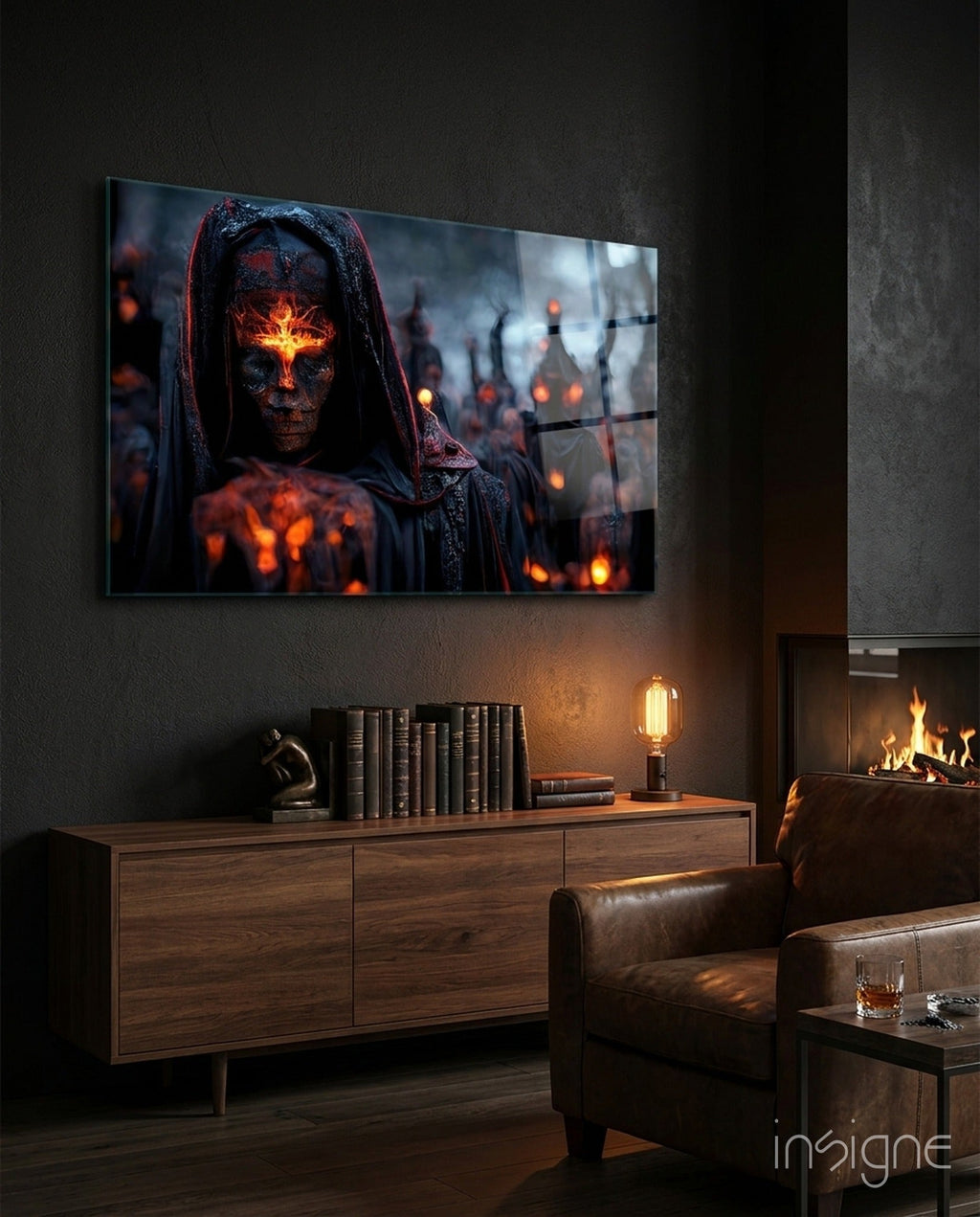 Fighters of the New Age Glass Art  || Designer Collection