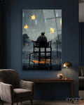 Star Rain Glass Art  || Designer Collection