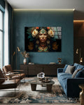 Beauty of the Clan Glass Wall Art  || Designer Collection
