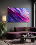 Purple Dance Glass Wall Art  || Designer Collection