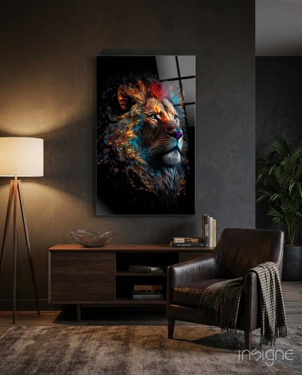 Sparkling Glory Glass Wall Art  || Designer Collection