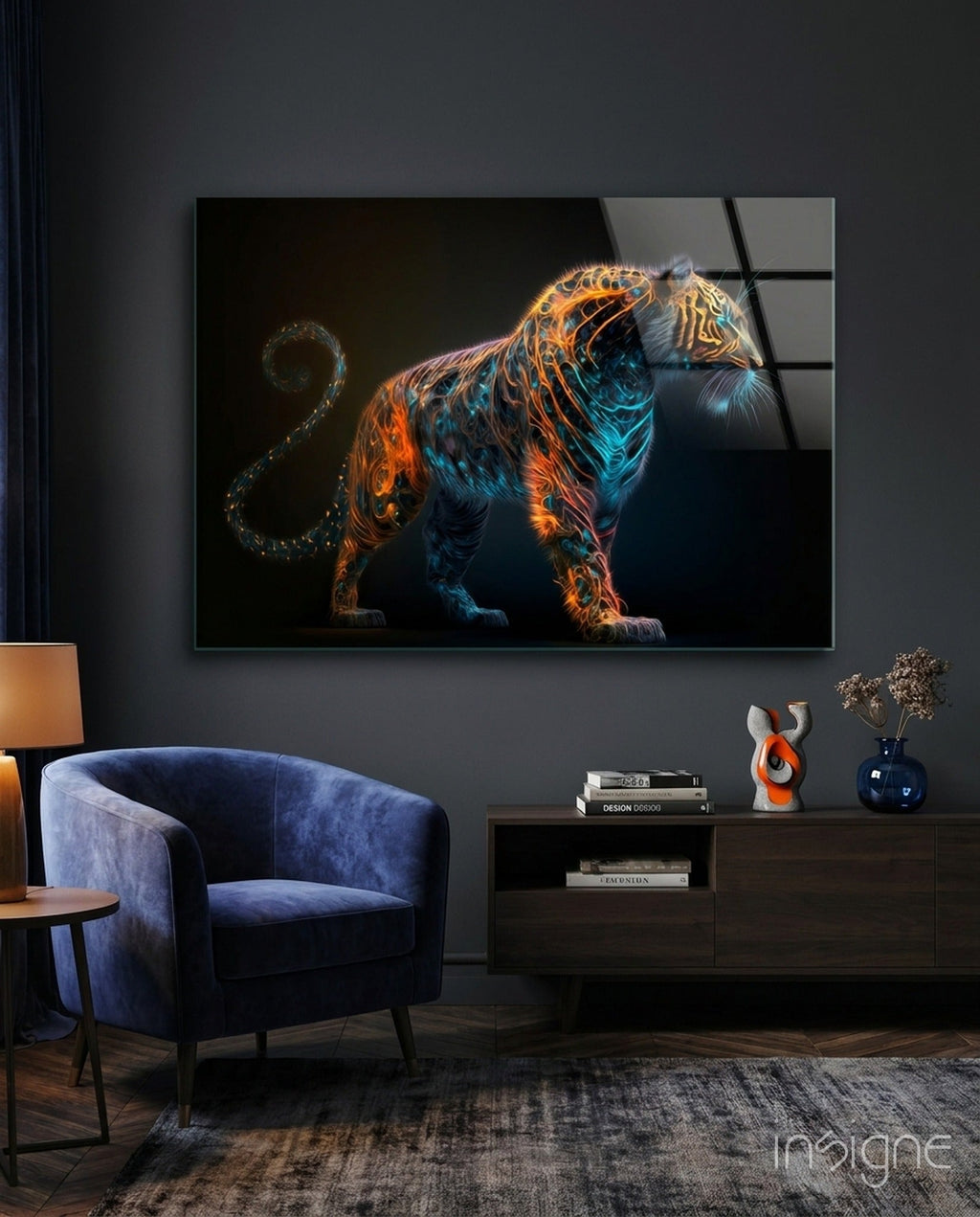 Sparkling Glory Glass Wall Art  || Designer Collection