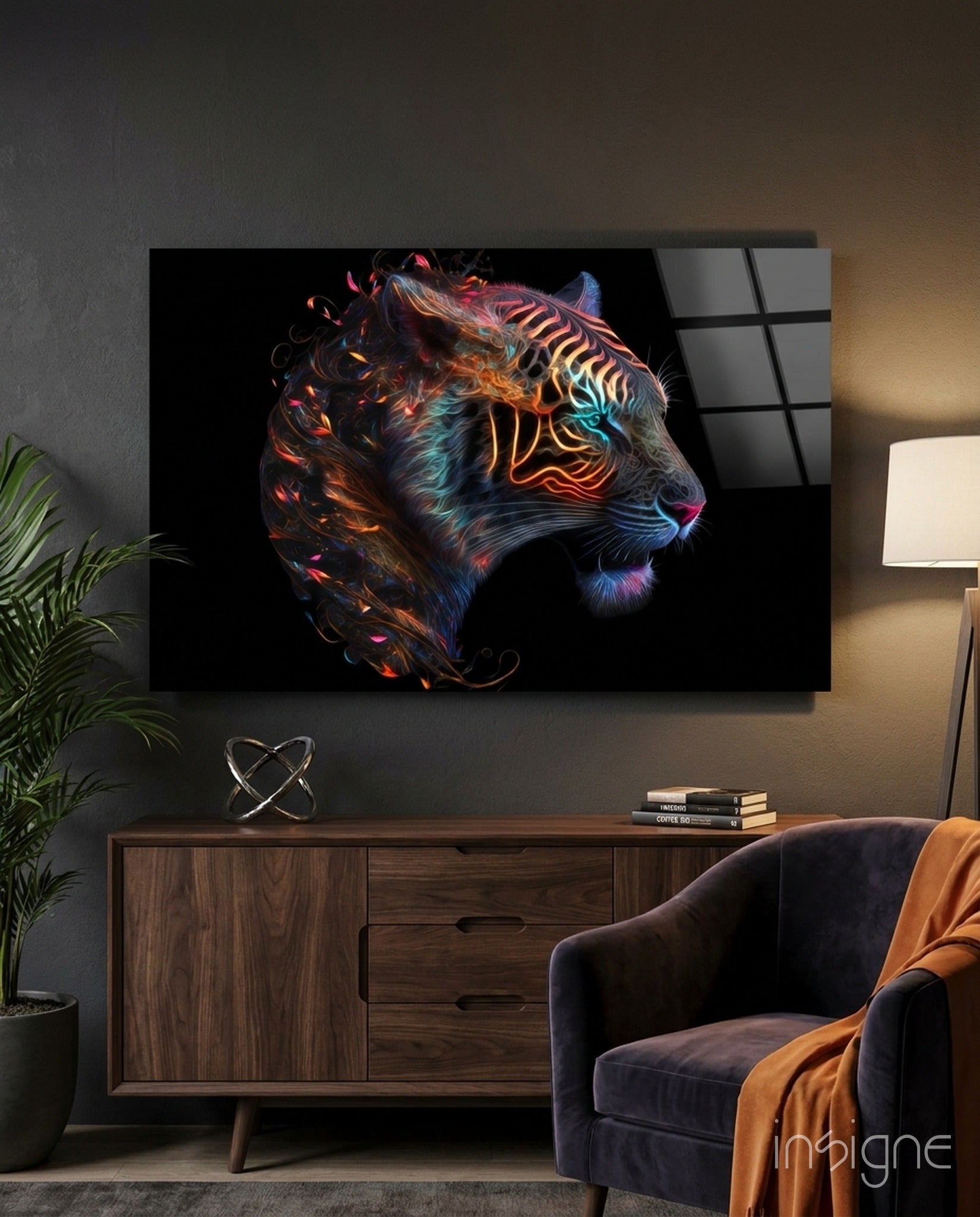 Sparkling Glory Glass Wall Art  || Designer Collection