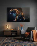 Sparkling Glory Glass Wall Art  || Designer Collection