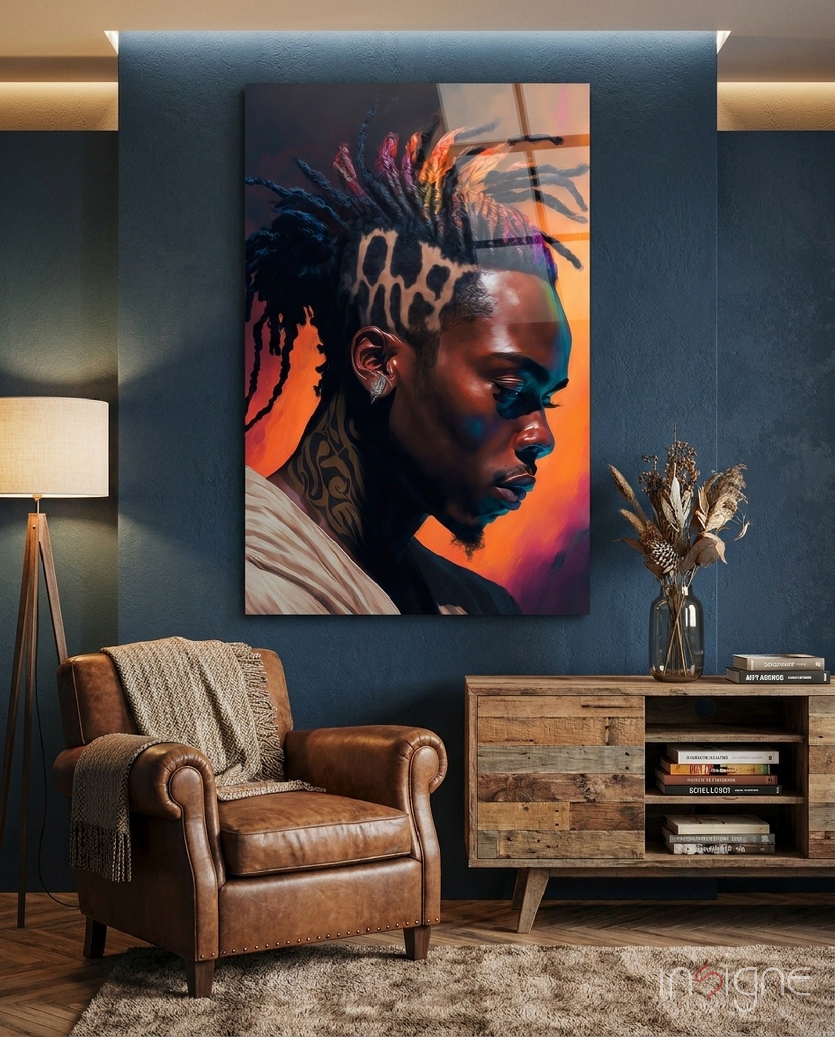 Roy Woods Glass Wall Art  || Designer Collection