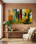 Buddha Glass Wall Art  || Designer Collection