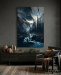 Dreamtopia Glass Wall Art  || Designers Collection