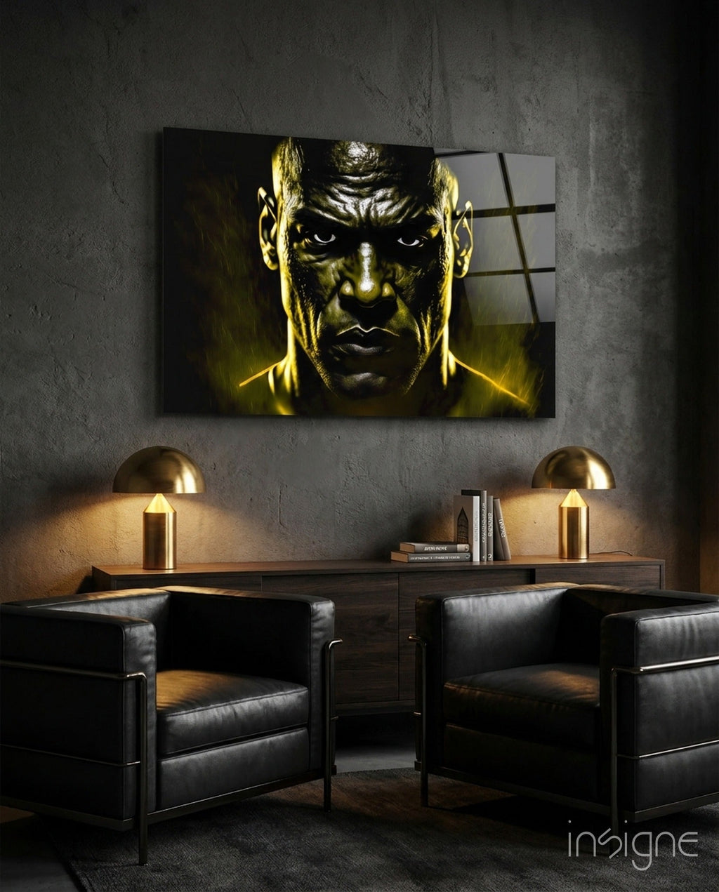 Iconic Michael Jordan Glass Wall Art  || Designer Collection