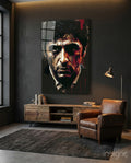 Al Pacino Glass Wall Art  || Designer Collection
