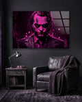 Joker Glass Wall Art  || Designer Collection