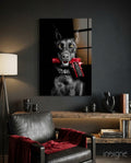Gun Dog  Glass Wall Art || Designer Collection