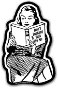 Don't F--king Talk to Me Sticker