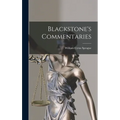 Blackstone's Commentaries - Hardcover