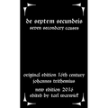 De Septem Secundeis: Seven Secondary Causes - Paperback