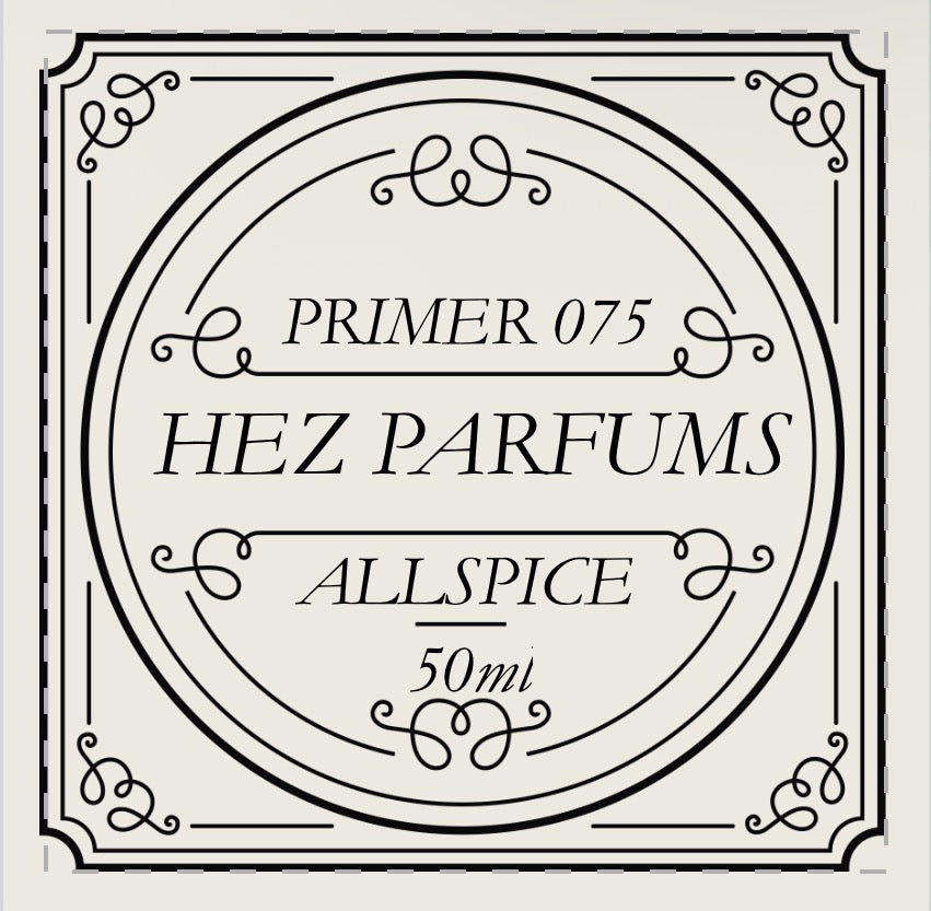 Primer 075 (Fragrance Enhancer) – ALLSPICE
