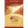40 Days of Love Bible Study Guide: We Were Made for Relationships - Paperback