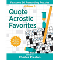 Quote Acrostic Favorites: Features 50 Rewarding Puzzles - Paperback