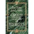 Corporate Culture and Performance - Paperback