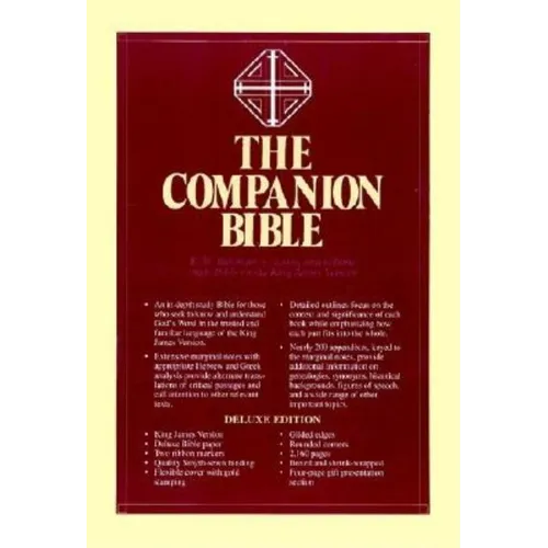 Companion Bible-KJV - Leather