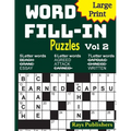Large Print Word Fill-in Puzzles 2 - Paperback