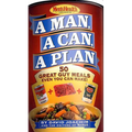 A Man, a Can, a Plan: 50 Great Guy Meals Even You Can Make!: A Cookbook - Hardcover