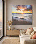 Sunset Glass Wall Art