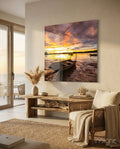 Boat Glass Wall Art