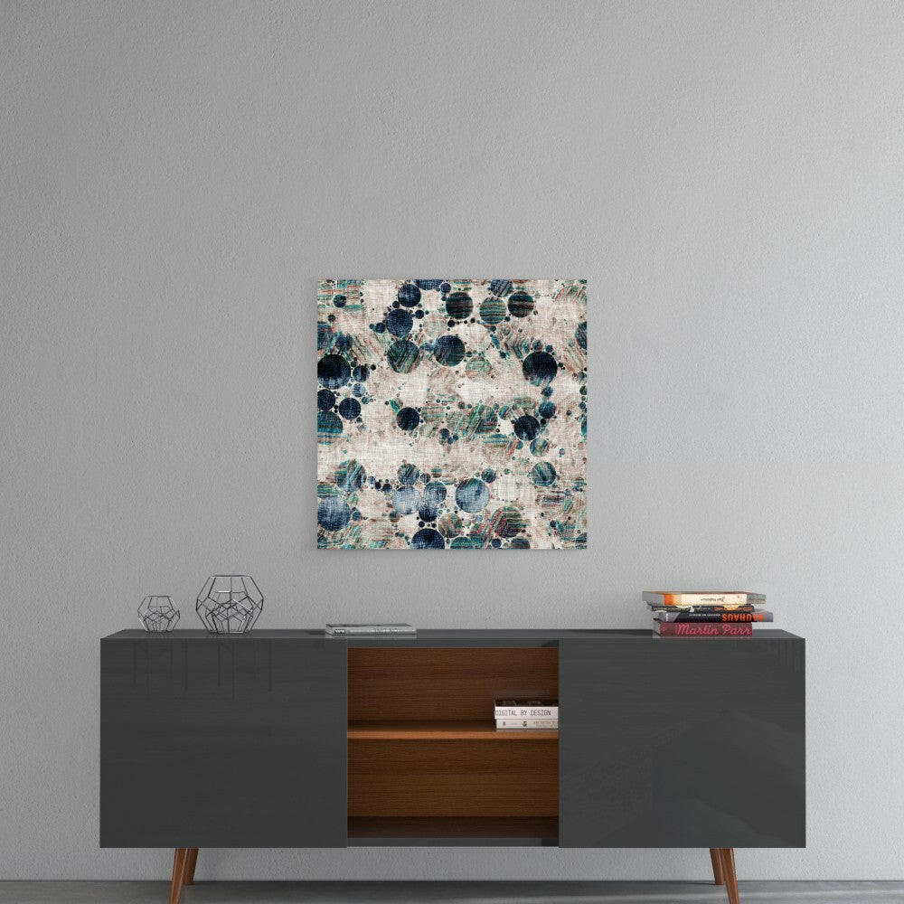 Microscope Image Glass Wall Art