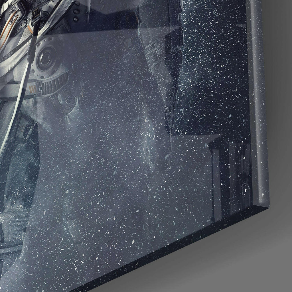 Astronaut Glass Wall Art