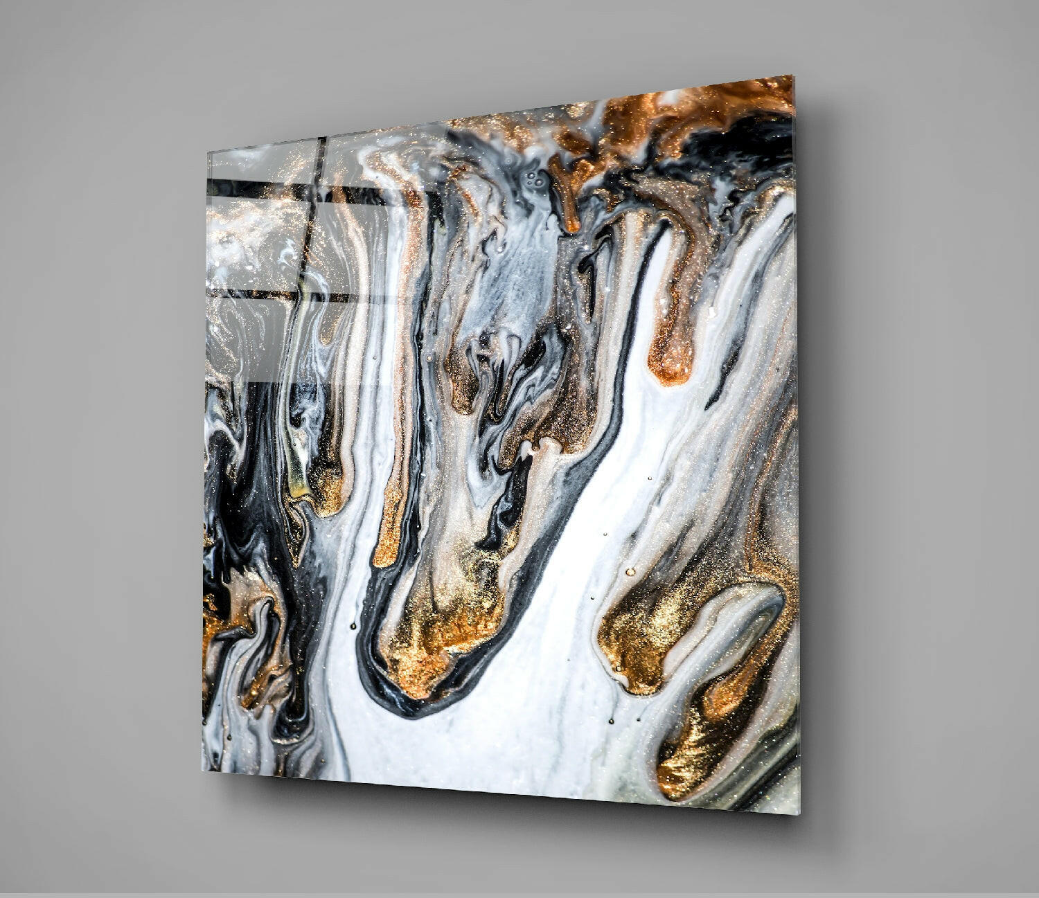 Marble Glass Wall Art