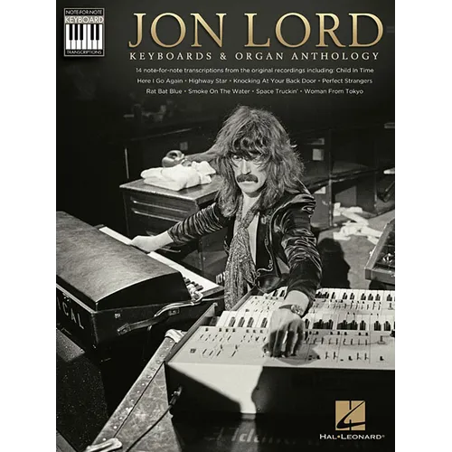 Jon Lord - Keyboards & Organ Anthology - Paperback