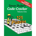 Simon Shuker's Code-Cracker, Volume One (Large Print Edition) - Paperback