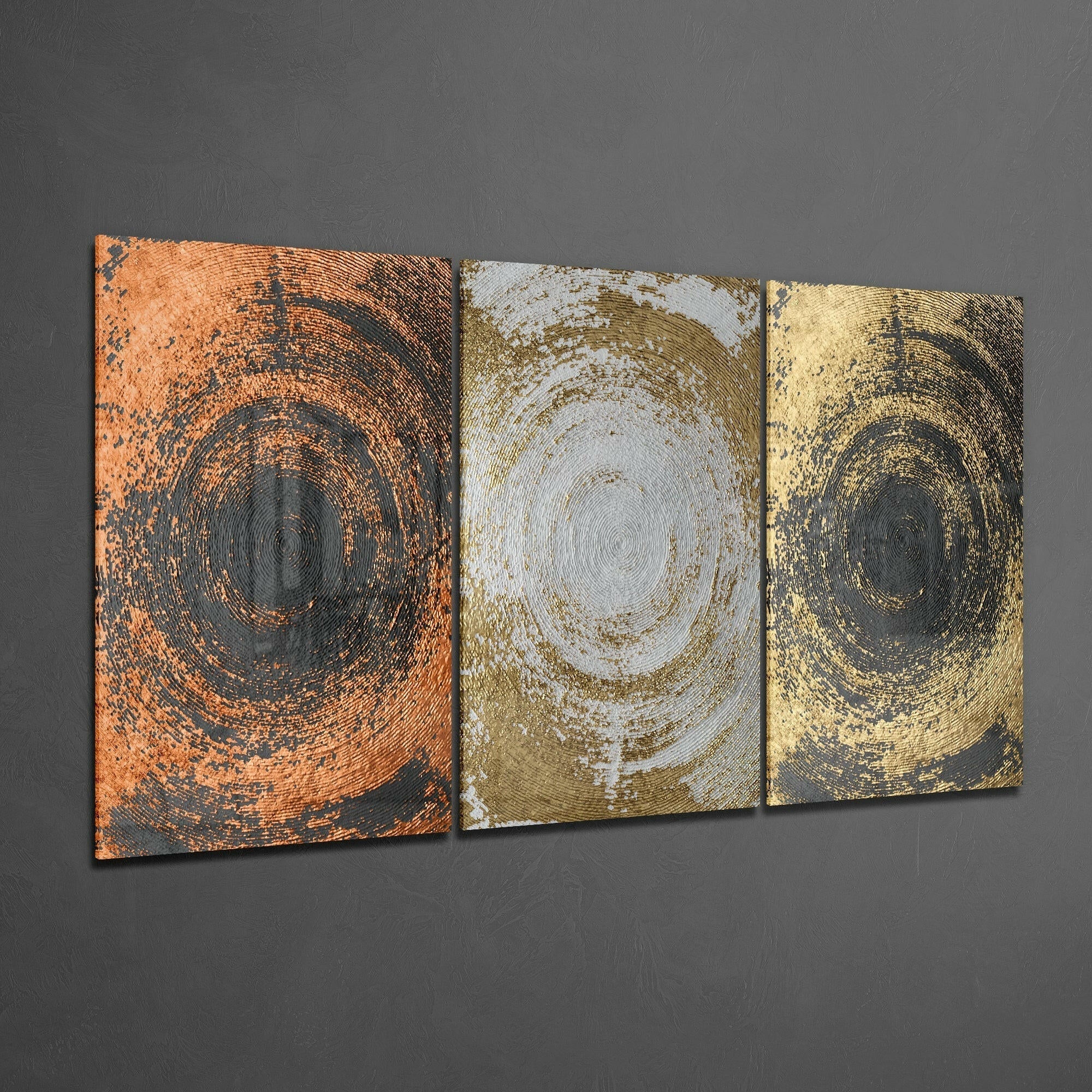 Yellow Touch Glass Art