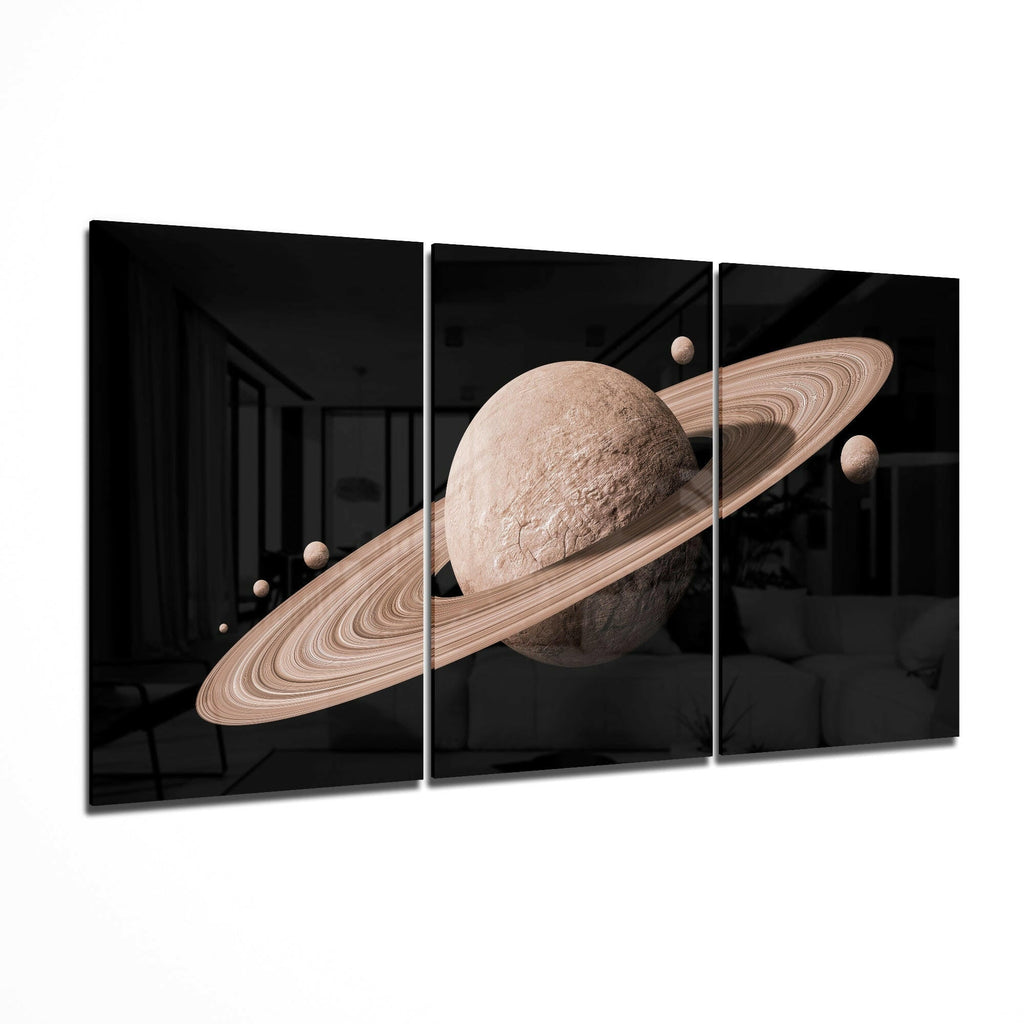 Saturn Glass Art