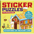 Sticker Puzzles; Adventures in Treasureland: For Creative Kids - Paperback