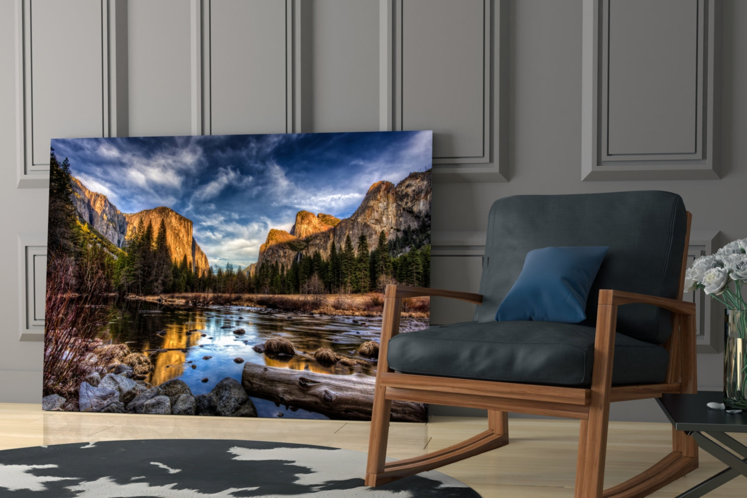 Lake Glass Wall Art