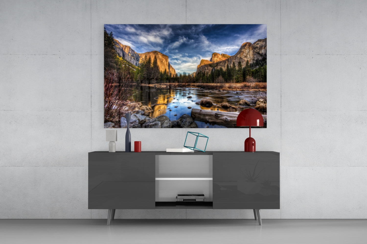 Lake Glass Wall Art