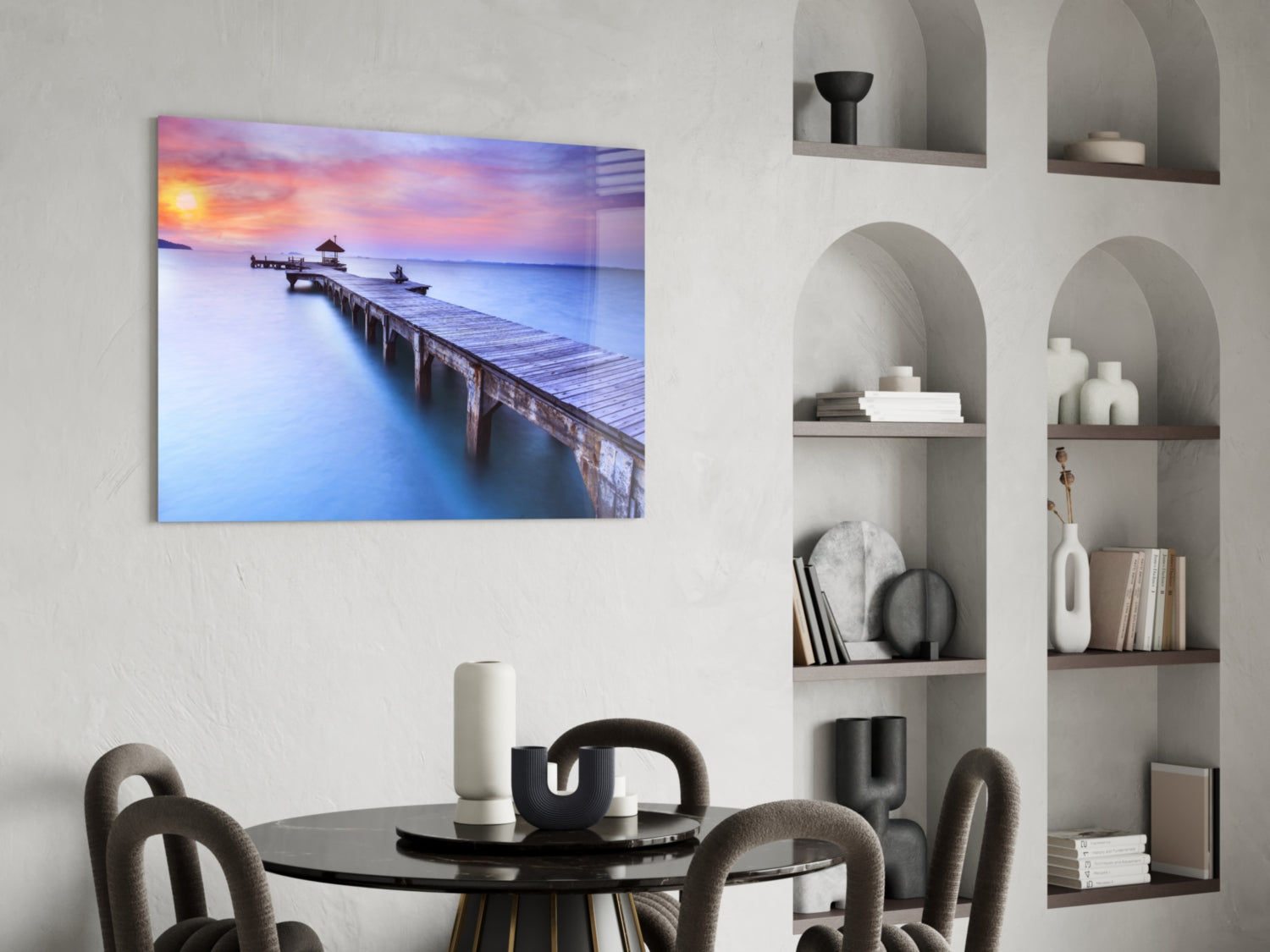 Dock Glass Wall Art