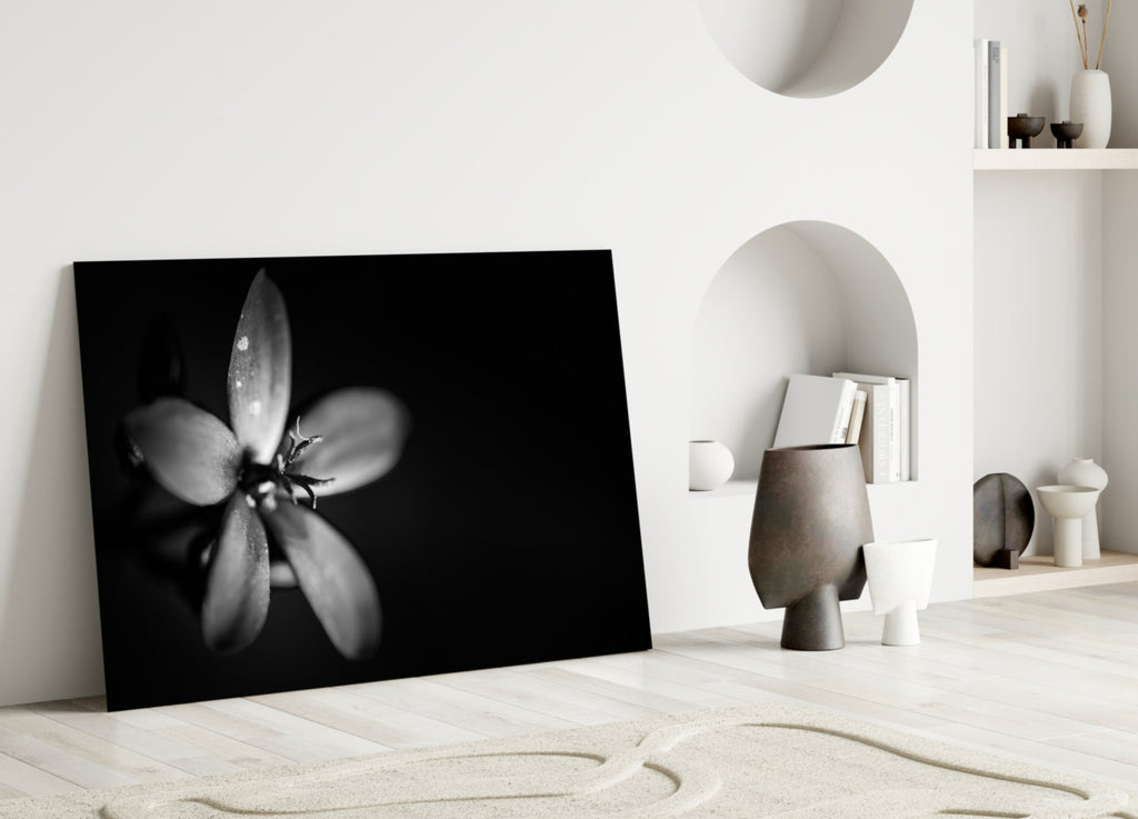 Flower Glass Wall Art