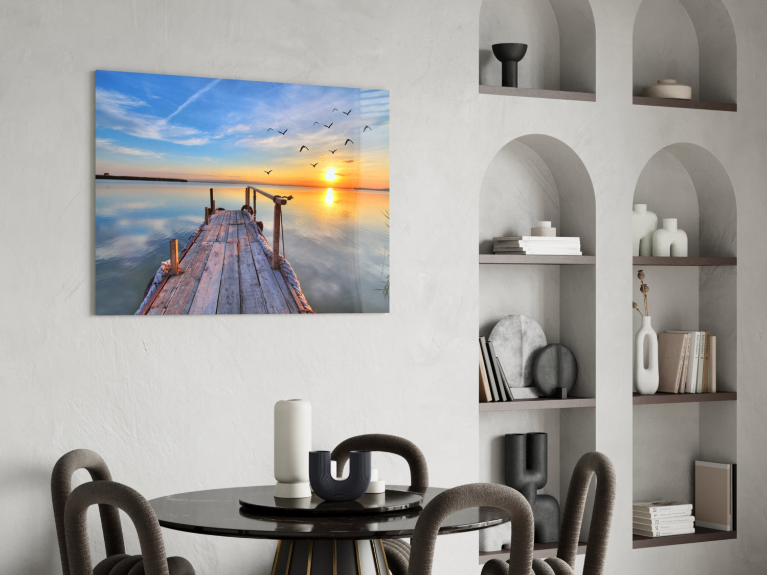 Dock Glass Wall Art