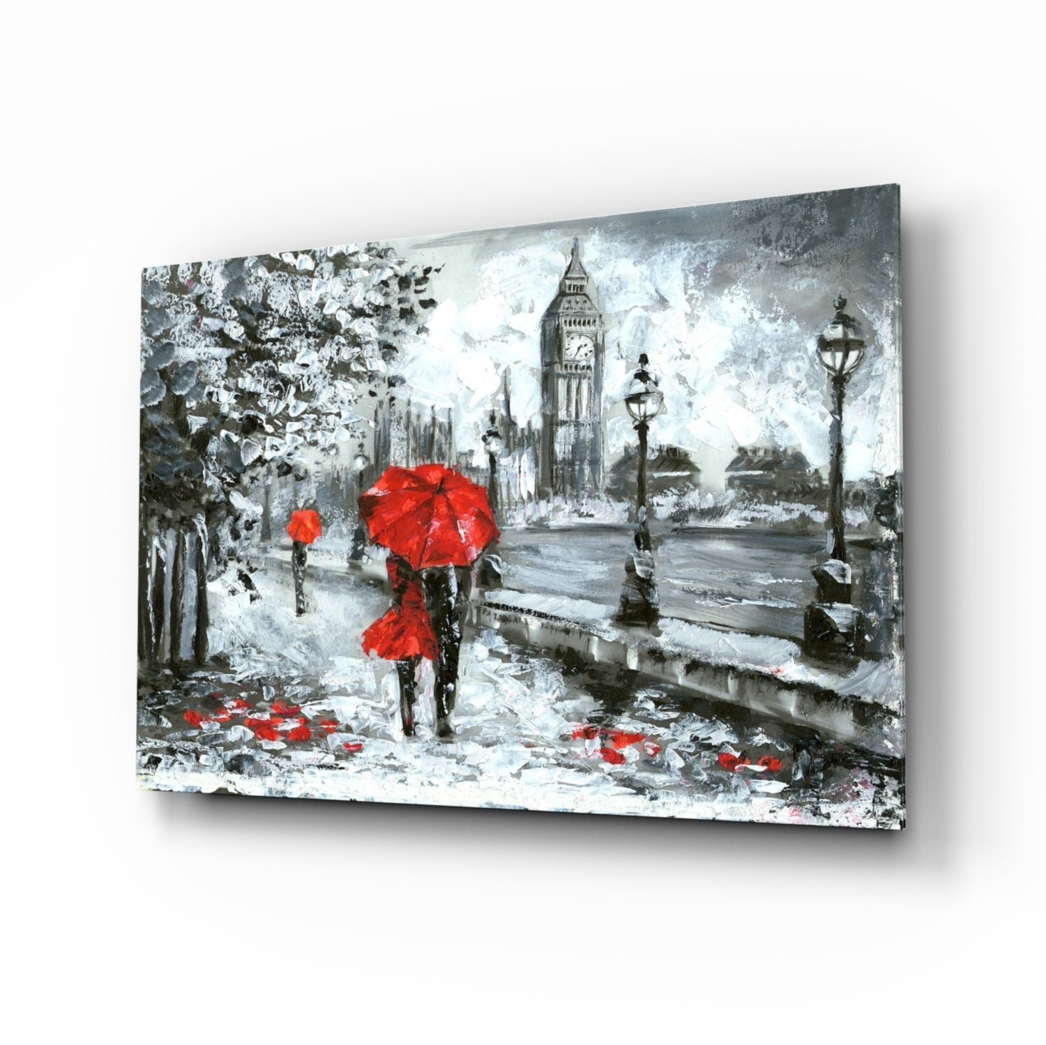 London Glass Wall Art