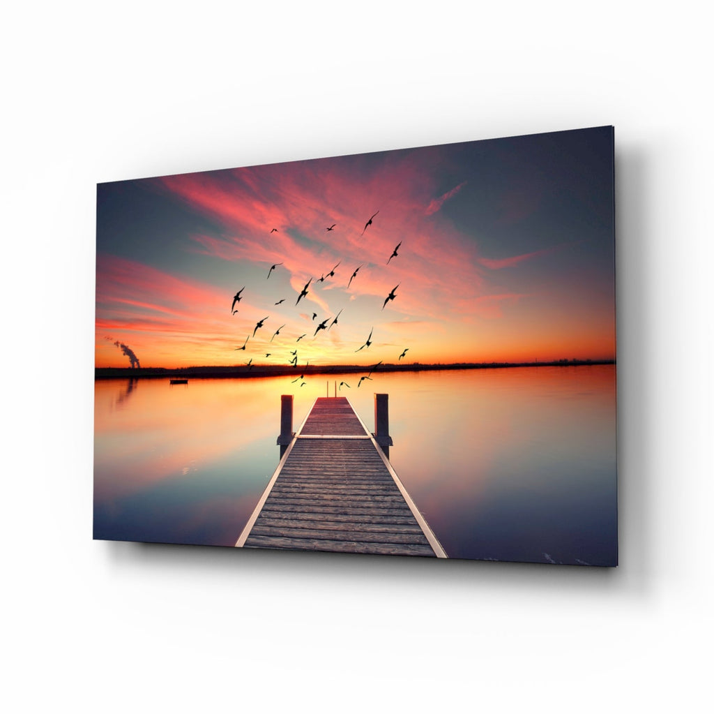 Dock Glass Wall Art
