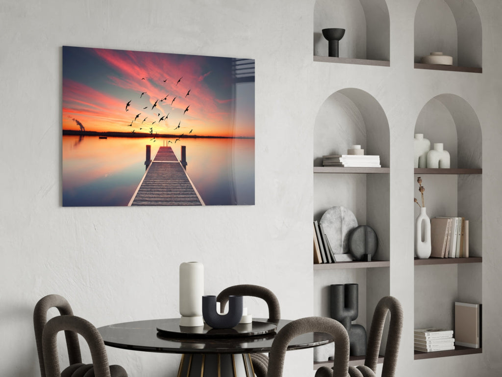 Dock Glass Wall Art