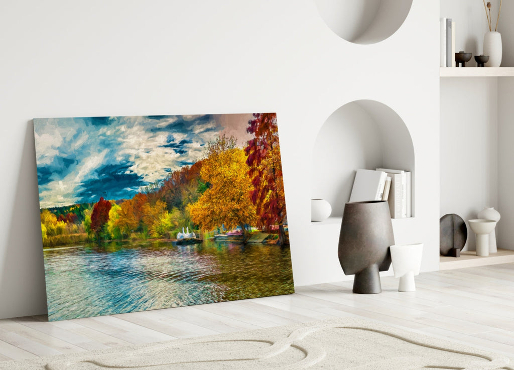 Lake Glass Wall Art